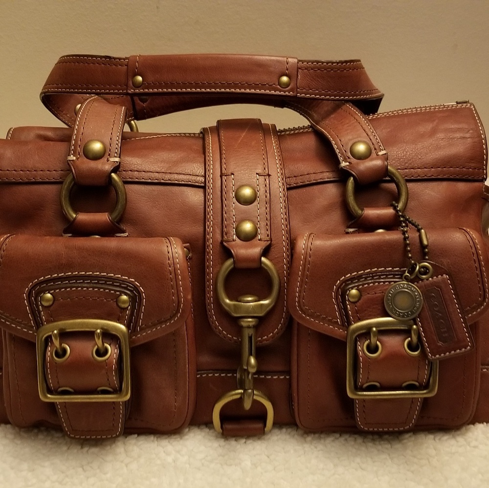 Coach Legacy Limited Edition Brown Leather Satchel